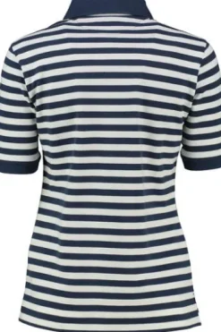 BRAX Polo-Shirt Cleo marine gestreift