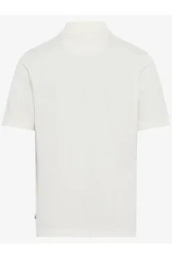 BRAX Polo-Shirt Paco offwhite