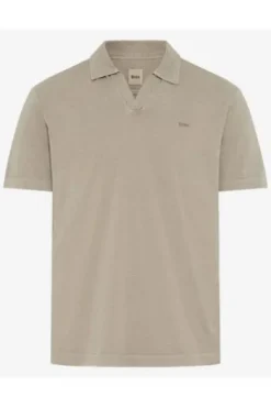 BRAX Polo-Shirt Paz light khaki