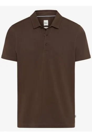 BRAX Polo-Shirt Pepe chocolate