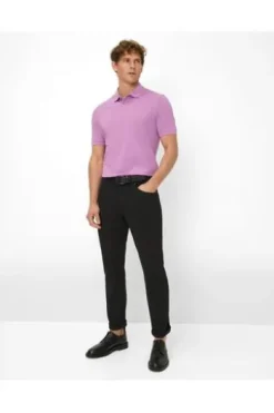 BRAX Polo-Shirt Pete flieder Hi-FLEX