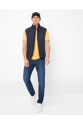 BRAX Polo-Shirt Pete gelb Hi-FLEX