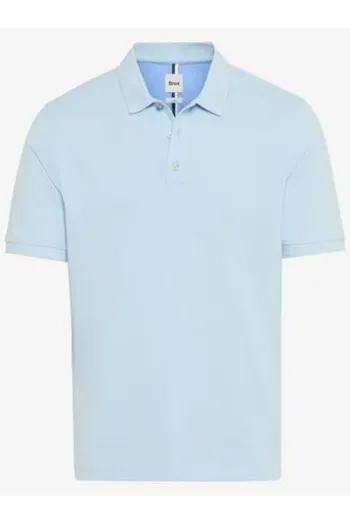BRAX Polo-Shirt Pete sky