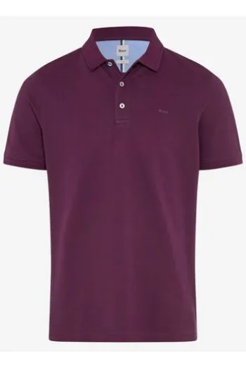 BRAX Polo-Shirt Pete summer grape