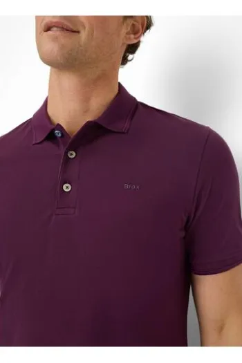 BRAX Polo-Shirt Pete summer grape