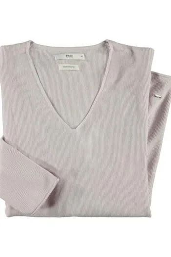 BRAX Pullover Lesley flieder in sommerlicher Qualität