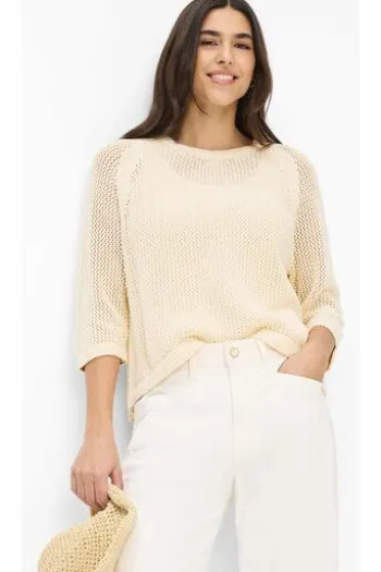 BRAX Pullover Nala dark ercu 3/4-Arm
