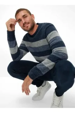 BRAX Pullover Rick universe gestreift