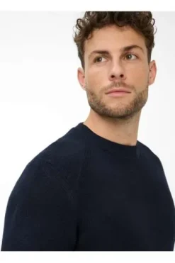 BRAX Rundhals Pullover Roy navy
