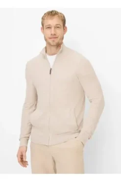 BRAX Strickjacke Jake beach