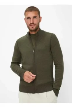 BRAX Strickjacke Jake deep jungle