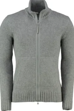 BRAX Strickjacke Jake grau