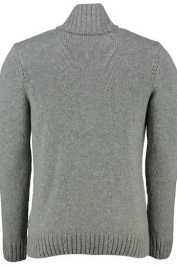 BRAX Strickjacke Jake grau