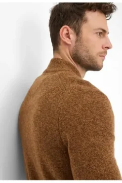 BRAX Strickjacke Jeff toffee