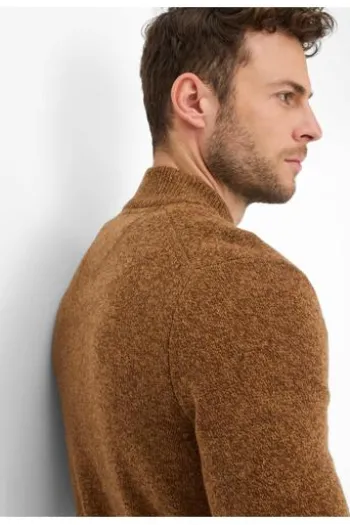 BRAX Strickjacke Jeff toffee