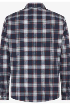 BRAX Style Daniel Shirts burned red