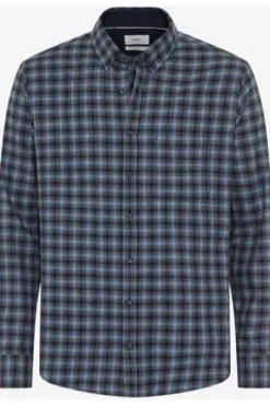 BRAX Style Daniel Shirts dove blue