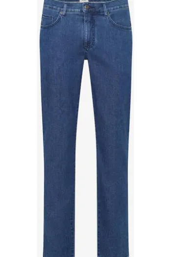 BRAX Summerlight Flex Jeans Cadiz regular blue used Straight Fit
