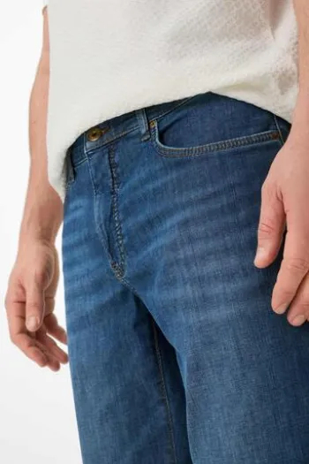 BRAX Summerlight Flex Jeans Cadiz regular blue used Straight Fit