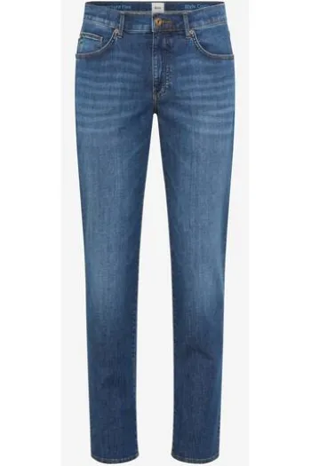 BRAX Summerlight Flex Jeans Cadiz regular blue used Straight Fit