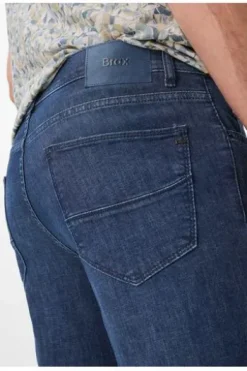 BRAX Summerlight Flex Jeans Cadiz dark blue Straight Fit