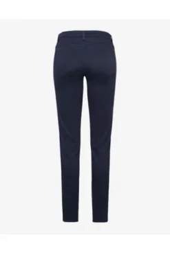 BRAX Winter-Dream-Hose Shakira marine Slim Fit in angerauter Qualität