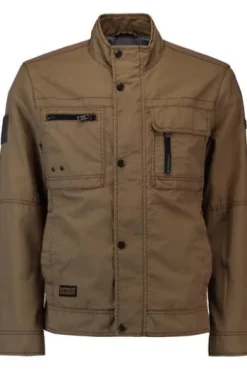 camel active Blouson schlamm mit Baumwolle