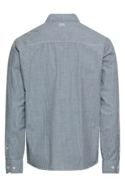 camel active Karo Hemd dark navy kariert Regular Fit Langarm
