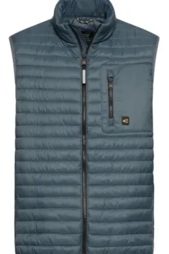 camel active Steppweste tinted blue