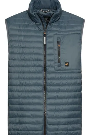 camel active Steppweste tinted blue
