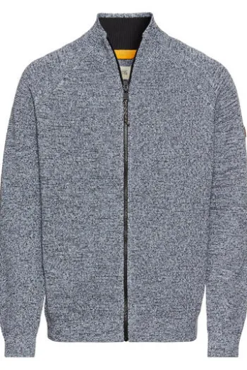 camel active Strickjacke dark navy Regular Fit