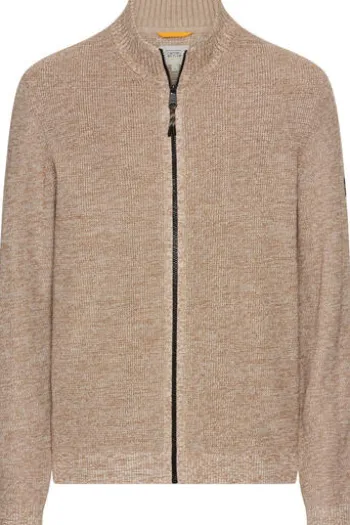 camel active Strickjacke oatmeal