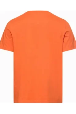 camel active T-Shirt burned Orange Regular Fit