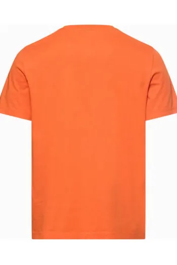 camel active T-Shirt burned Orange Regular Fit