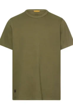 camel active T-Shirt deep olive Regular Fit