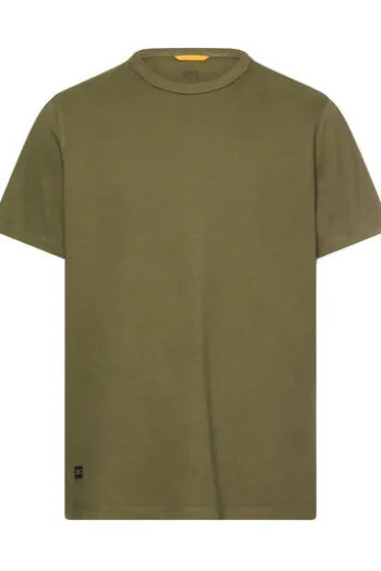 camel active T-Shirt deep olive Regular Fit