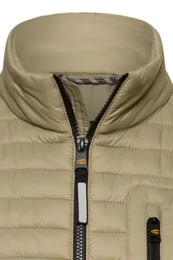 camel active Weste khaki Regular Fit
