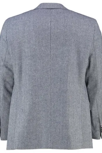 CARL GROSS Sakko dunkelblau gemustert Modern Fit