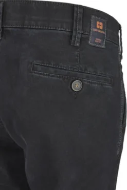 CLUB OF COMFORT High Stretch Baumwoll-Hose marine mit Diamantschliff