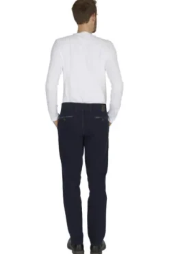 CLUB OF COMFORT High Stretch Denim-Jeans darkblue Garvey Flat-Front