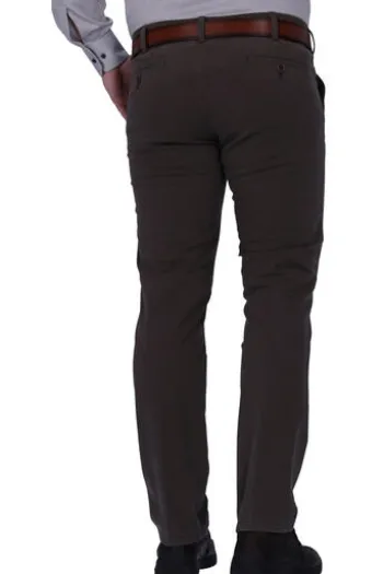 CLUB OF COMFORT High-Stretch Thermo Hose Garvey schlamm mit Thermolite-Futter