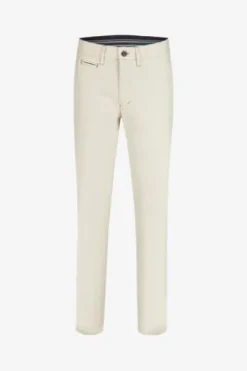 CLUB OF COMFORT Leinen Baumwoll Hose beige Garvey Chino