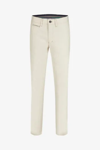 CLUB OF COMFORT Leinen Baumwoll Hose beige Garvey Chino