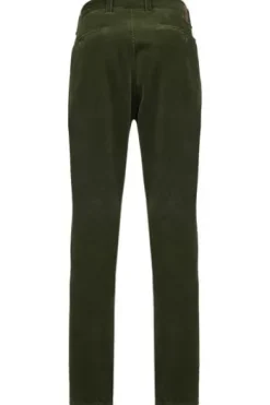 CLUB OF COMFORT Stretch-Cord-Hose oliv Garvey