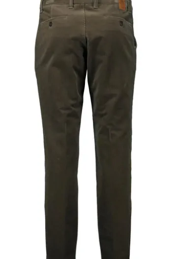 CLUB OF COMFORT Stretch-Cord-Hose oliv Garvey