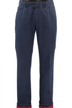 CLUB OF COMFORT Thermo Hose mit Stretch und Dehnbund marine