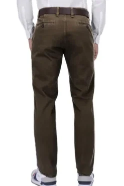 CLUB OF COMFORT Thermo-Stretch-Hose braun mit Thermolite-Futter