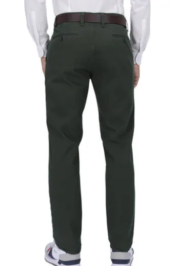 CLUB OF COMFORT Thermo-Stretch-Hose oliv mit Thermolite-Futter