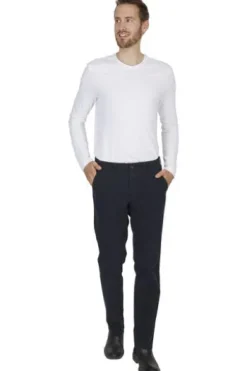 CLUB OF COMFORT Wollhose anthrazit Santos, Stretch