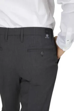 CLUB OF COMFORT Wollhose anthrazit Santos, Stretch